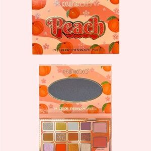 KEVIN & COCO Peach Eyeshadow Palette - 19 Colors